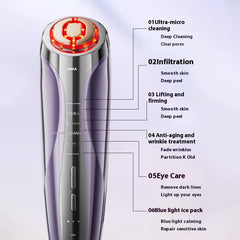 Facial Rejuvenation Brightening Beauty Instrument Household Facial Inductive Therapeutical