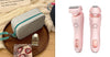 Image of 2 In 1 Hair Removal Epilator USB Rechargeable Trimmer Women Body Razor Face Leg Armpit Bikini Hand Pubic Shaver Hair Remover Shopping111