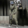 Image of Men's Retro Casual Legging Jumpsuit With Loose Straps Shopping