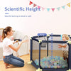 Image of Large Baby Playpen Kids Toddlers Infant Activity Center Saftety Play Fence Yard Shopping