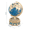 Image of Robotime Globe Earth 567pcs 3D Wooden Puzzle Games Ocean Map Ball Assemble Model Toys Xms Gift for Children Boys Dropshipping Shopping