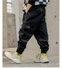 Image of Drawstring Zipper Children's Casual Pants Shopping