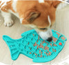 Image of Silicone Lick Mat For Pet Dogs Slow Food Plate Rice Bowl For Small Medium Dog Anti Gulping Choking Feeder Puppy Treat Dispenser Shopping