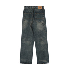 Vintage Fashion Worn Jeans For Men