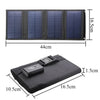 Image of 20W Foldable Solar Panel Solar Panel Power Bank Mobile Phone USB Charger Camping Hiking Shopping111