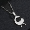 Image of Women's Gold Stainless Steel Necklace Shopping