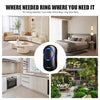 Image of Wireless Door Bells Waterproof Long Range Plug In Home Cordless Doorbell Shopping