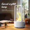 Image of Creative 2 In 1 Audio Acrylic Crystal Lamp And Bluetooth Speaker Valentine's Day Gift Touch Night Lamp Shopping