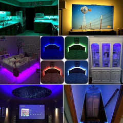 USB LED Light Strip 2-5M RGB Color 5050 Color Changing With TV Kitchen Lighting Shopping