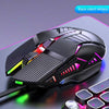 Image of Wired Mouse 6D Colorful Dazzling E-sports Games Office Mute Luminous Mouse Shopping