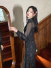 Image of Improved Black High-end Cheongsam New Chinese Dress Shopping