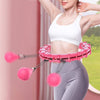 Image of Custom Knots Weighted Hoola Fitness Hoop Smart Hula Thin Waist Weight Loss Knots Weighted Hoola Fitness Hoop Smart Hula Thin Waist Weight Loss Shopping