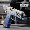 Image of Children's Plastic Automatic Throwing Shell Toy Gun Shopping