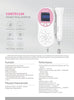 Image of Pocket Fetal Doppler Digits Curve Display Pregnancy Baby Heart Rate Monitor,3Mhz Pink Shopping