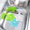 Image of 3PCS Silicone Starfish-shaped Sink Drain Filter Bathtub Hair Catcher Stopper Drain Hole Filter Strainer For Bathroom Kitchen Toilet Shopping