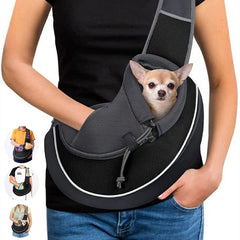 Carrying Pets Bag Women Outdoor Portable Crossbody Bag For Dogs Cats Shopping