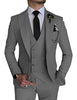 Image of Business Casual Men's Three-piece Suit Shopping