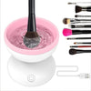 Image of Electric Makeup Brush Cleaner Machine Portable Automatic USB Cosmetic Brush Cleaner Tools For All Size Beauty Makeup Brushes Set Shopping111