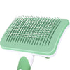 Image of Self Cleaning Slicker Brush For Dogs, Cats Pets-One Click Cleaning Function-Gentle Effective Cat, Pet Dog Hair Remover-Dog Grooming Accessories For Small, Medium Large Dogs Shopping