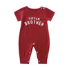 Image of Male Alphabet Long Sleeved Romper Newborn Baby Jumpsuit Female Baby Casual Romper Shopping