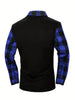 Image of Men's Plaid Sweater Zip Jacket Shopping