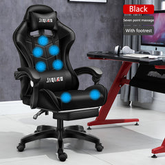 Men's Computer Home Comfort Ergonomic Dormitory Gaming Seat Swivel Chair Shopping