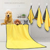 Image of Dog Towels For Drying Dogs Drying Towel Dog Bath Towel, Quick-drying Pet Dog And Cat Towels Soft Fiber Towels Robe Super Absorbent Quick Drying Soft Microfiber Pet Towel For Dogs, Cats Yellow Shopping