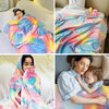 Image of Glow In The Dark Throw Blanket, Blanket For Girls, Luminous Kids Blanket, Soft Blankets For 3,4,5,6,7,8,9,10 Year Old Girl Birthday Christmas Thanksgiving Gifts Shopping