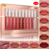 Image of Pack Of 10 Matte Nonstick Cup Waterproof Lip Gloss Shopping111