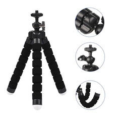 Image of Flexible Small Octopus Mount Mini Tripod Bluetooth Remote Stand Holder IPhone