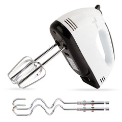 Hand Mixer Electric, Stainless Steel Electric Whisk With Dough Hooks For Baking, 7 Speeds, 260W, Turbo Boost & Easy Eject Button Shopping