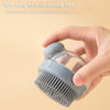 Image of Shampoo Brush Bath Scalp Brush Massage Soft Brush Silicone Head Scrubber Scalp Scratcher Dandruff Silicone Body Scrubber Men Massage Combs Shopping