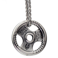 European And American Personalized Street Workout Ins Stainless Steel Necklace