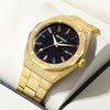 Image of Full Diamond Luxury Oak Men's Watch Shopping