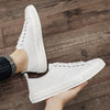 Image of Men's Sports Casual Cowhide Soft Bottom Skateboard Shoes Shopping