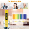 Image of PH Meter 0.01 PH Battery Powder High Precision Water Quality EC Tester 0-14 PH Measurement Range For Aquarium Swimming Pool Digital Electric PH Meter LCD Tester Pocket Hydroponics Aquarium Water Test Shopping