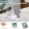 Image of Cell Phone Stand Desktop Holder Tablet Stand Mount Mobile Phone Desktop Tablet Holder Table Cell Foldable Extend Support Desk Mobile Phone Holder Stand Shopping