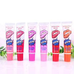 Amazing 6 Colors Peel Off Liquid Lipstick Waterproof Long Lasting Lip Gloss Mask Moisturizer Makeup Tear Pull Lip Lint Cosmetic