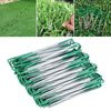 Image of Weed Fabric Galvanised Staples Garden Turf Pins Securing Pegs U Artificial Grass Shopping