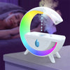 Image of RGB Night Light Water Droplet Sprayer Anti-Gravity Air Humidifier 350ml Creative Home Office Mist Maker Diffuser Christmas Gift Shopping