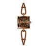 Image of High-grade Simple Small Square Plate Alloy Bracelet Watch Antique Style Shopping