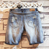 Image of Men's Fashion Casual Ripped Denim Shorts Shopping