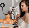 Image of LED Selfie Ring Light for Live Adjustable Makeup Light-8cm Stand Shopping111