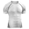 Image of Workout Clothes Short Sleeve Men Quick Drying Clothes Exercise Running T-shirt Shopping