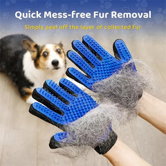 Dog Cleaning Gloves, Pet Grooming Gloves For Cats And Dogs, Disposable Gloves For Cleaning, Soothing, And Nourishing Pet Hair, Gentle Deodorizing For Puppy Kittens, No Washing Shopping