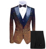 Image of Sequin Men's Suit Three Piece Set Shopping