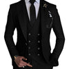 Image of Business Casual Men's Three-piece Suit Shopping