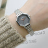 Image of Shaped Woven Mesh Belt Women's Watch Shopping