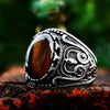 Image of Fashion Vintage Titanium Steel Ring Shopping