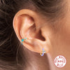 Image of S925 Sterling Silver Dripping Earclip Rhinestone Earrings Shopping